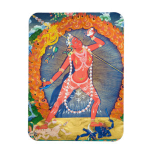 Vajrayogini Tibetan Buddhist Deity Magnet