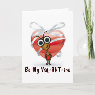 val-ANT-ine Holiday Card