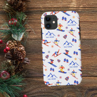 Val Cenis Savoie France Ski Snowboard Pattern