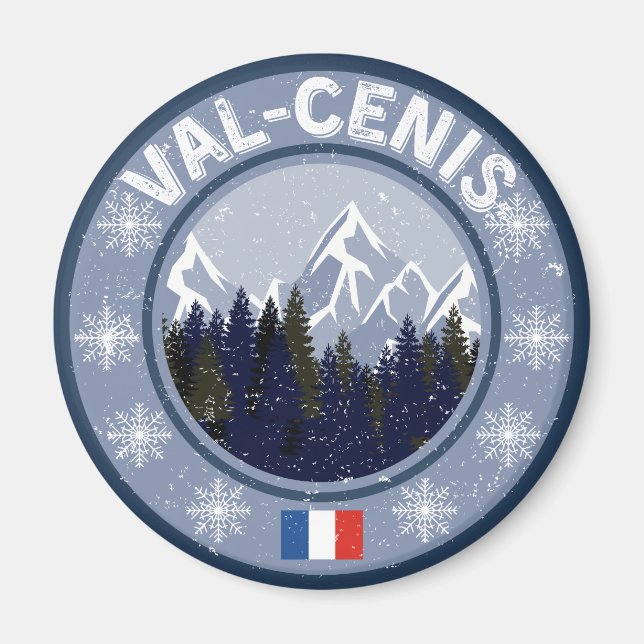 Val Cenis Station de ski Magnet (Front)