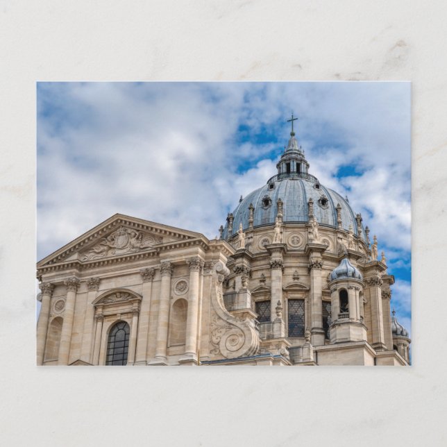 Val-de-Grace Church and Army Hospital in Paris Postcard (Front)