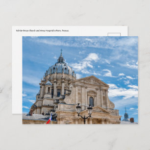 Val-de-Grace Church and Army Hospital in Paris Postcard