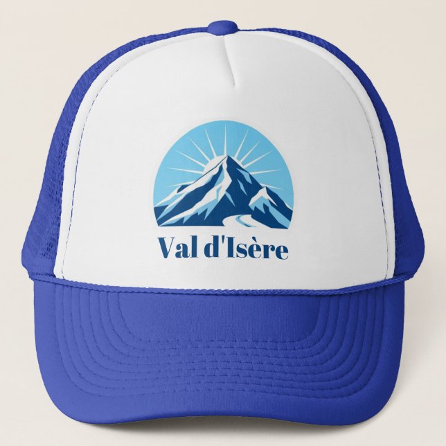 Val d'Isère France Savoie outfit Trucker Hat (Front)