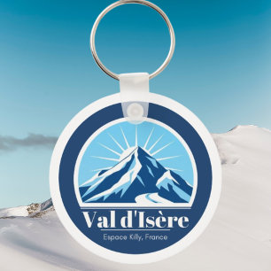 Val d'Isère France ski resort Key Ring