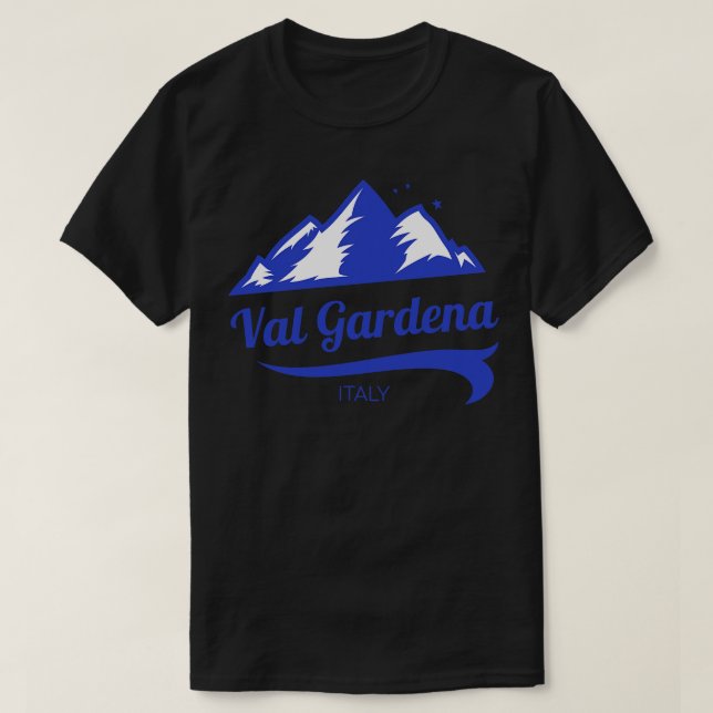 Val Gardena ski Italy T-Shirt (Design Front)