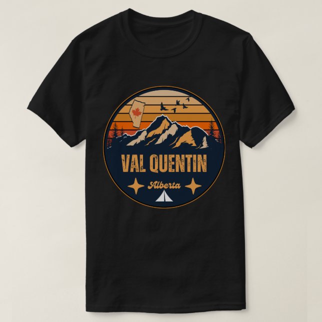 Val Quentin, Alberta T-Shirt (Design Front)