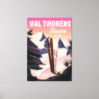 Val Thorens, France ski poster