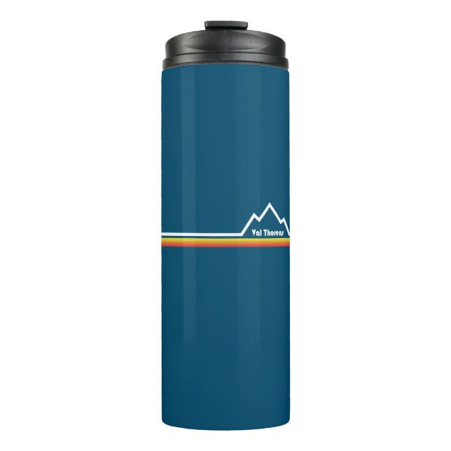 Val Thorens France Thermal Tumbler (Front)