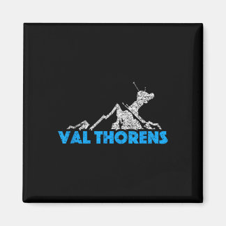 Val Thorens Skiing Snowboarding France Resort Dist Magnet