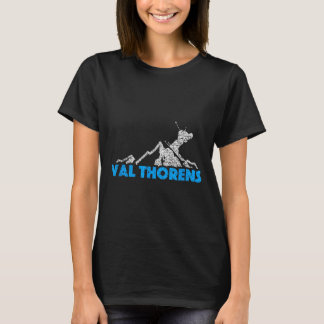 Val Thorens Skiing Snowboarding France Resort Dist T-Shirt