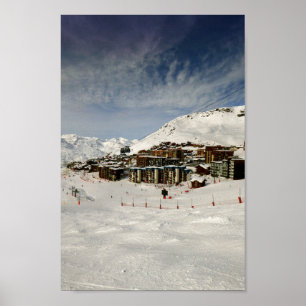 Val Thorens Three Valleys French Alps France Poster