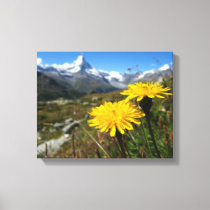 Valais Alps Swiss Canvas Print