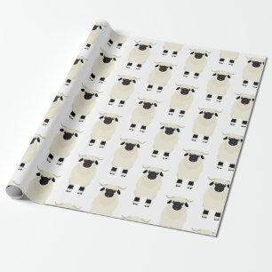 Valais Black Nose Sheep Wrapping Paper