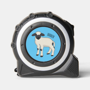 Valais Blacknose sheep cartoon illustration 1