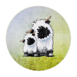 Valais Blacknose Sheep Cutting Board