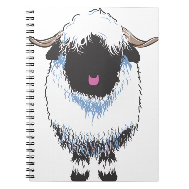 VALAIS BLACKNOSE SHEEP NOTEBOOK (Front)
