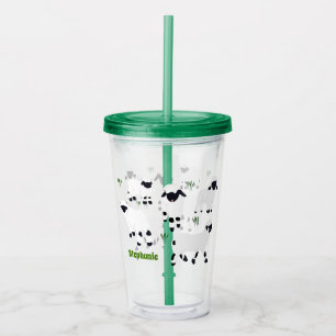 Valais Blacknose Sheep Personalised Farmers Acrylic Tumbler