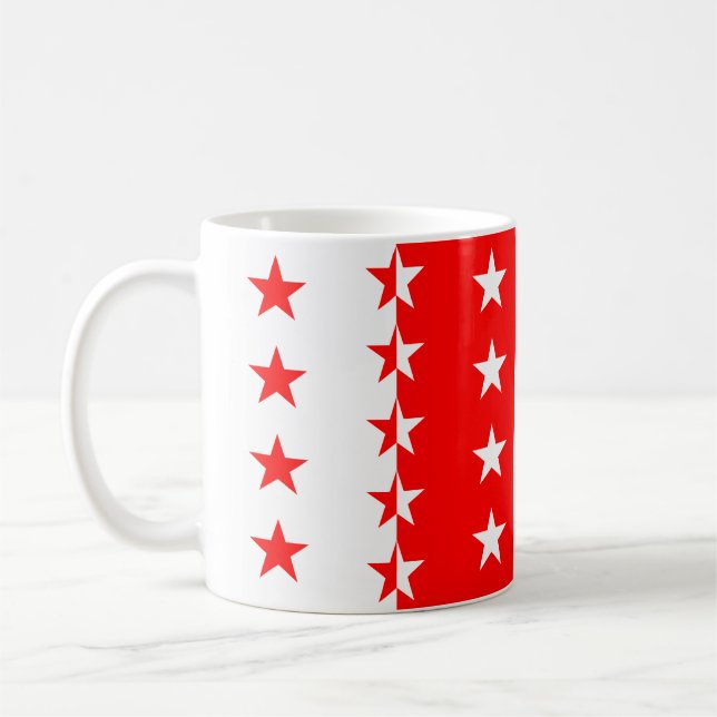 Valais, Switzerland Coffee Mug (Left)