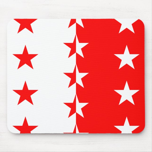 Valais, Switzerland Mouse Mat (Front)