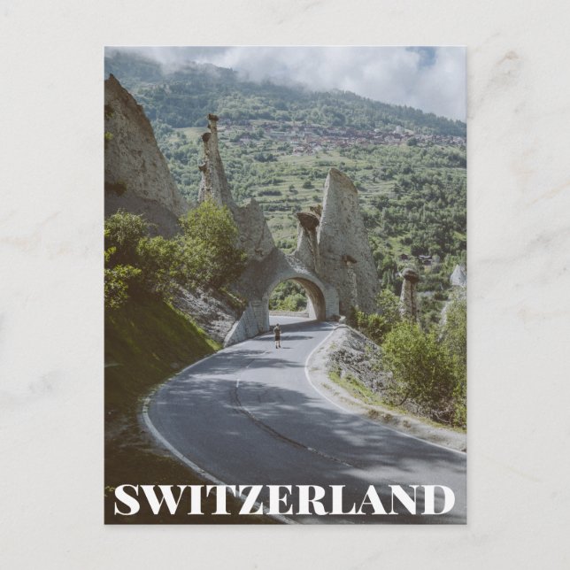Valais, Switzerland Postcard (Front)
