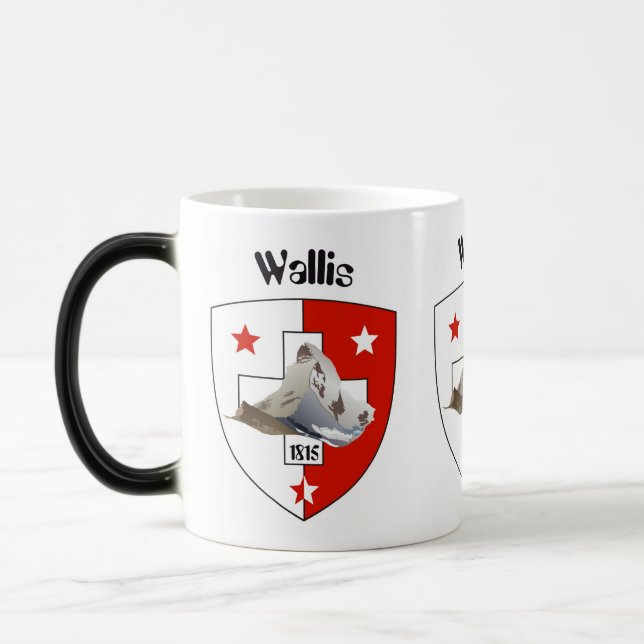 Valais / Wallis Suisse / Schweiz Tasse Magic Mug (Left)