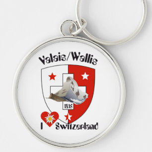 Valais / Wallis Suisse-Switzerland Key Fans Ring