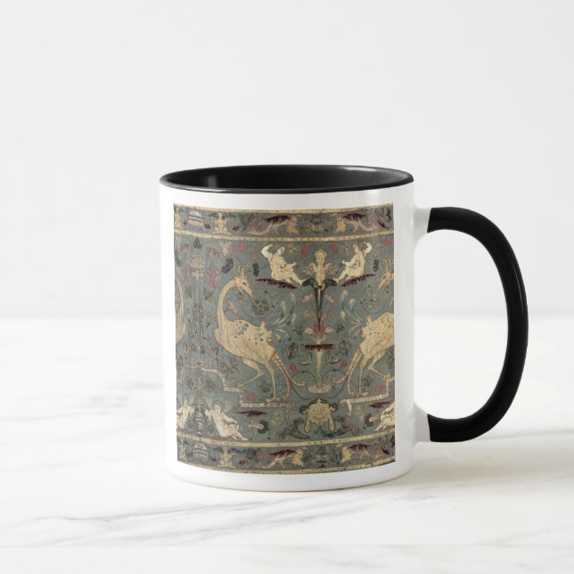 Valance of Renaissance design, 17th century (silk) Mug (Right)