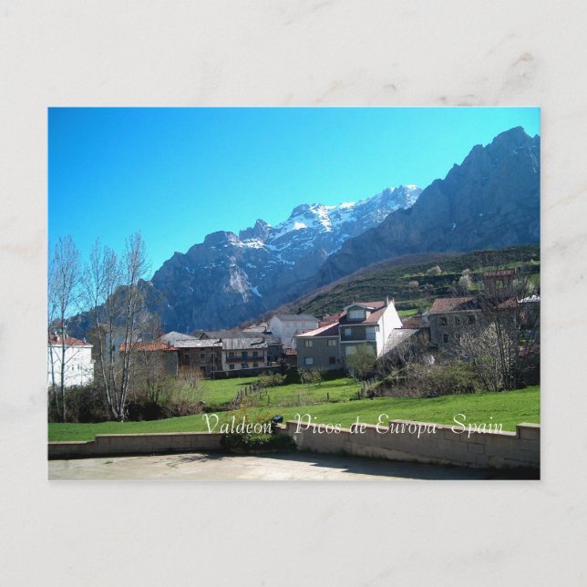 Valdeon - Picos de Europa- postcard (Front)