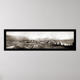 Valdez AK Panorama Photo 1902 Poster