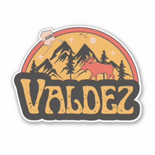 Valdez, Alaska Sticker