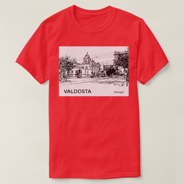 Valdosta Georgia TShirt (Design Front)