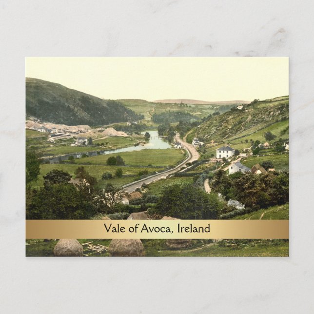 Vale of Avoca II, County Wicklow, Ireland Postcard (Front)