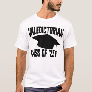 Valedictorian Class of '25 Graduation 2025 T-Shirt