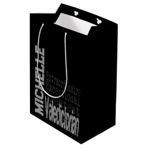 Valedictorian Extraordinaire CUSTOM Medium Gift Bag