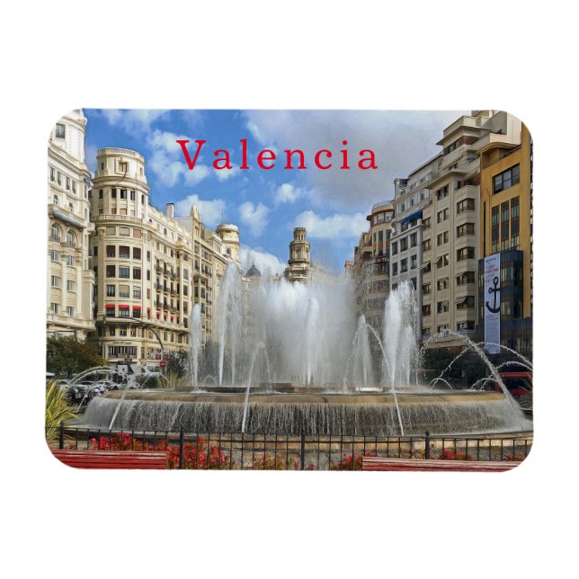 Valencia. #24.   magnet (Horizontal)
