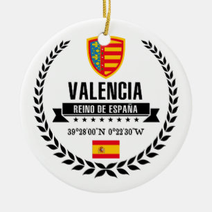 Valencia Ceramic Tree Decoration
