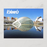 Valencia,  City of Arts and Sciences Postcard<br><div class="desc">View of the City of Arts and Sciences in Valencia,  Spain.</div>
