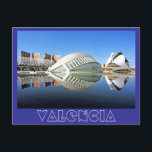 Valencia,  City of Arts and Sciences Postcard<br><div class="desc">View of the City of Arts and Sciences in Valencia,  Spain.</div>
