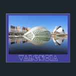 Valencia,  City of Arts and Sciences Postcard<br><div class="desc">View of the City of Arts and Sciences in Valencia,  Spain.</div>