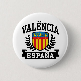 Valencia Espana 6 Cm Round Badge