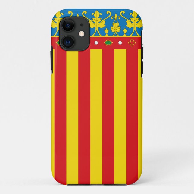 Valencia Flag Case-Mate iPhone Case (Back)