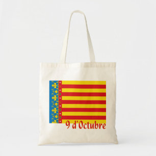 Valencia Flag Shopping Bag