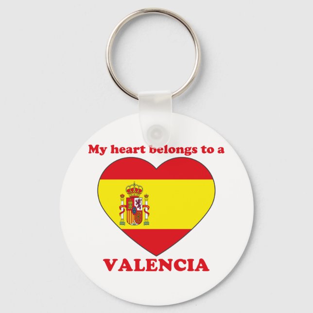Valencia Key Ring (Front)