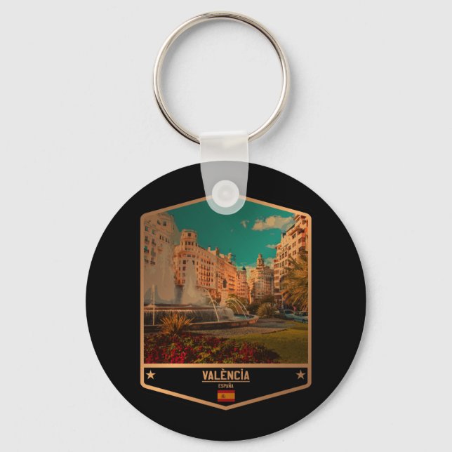 Valencia Key Ring (Front)