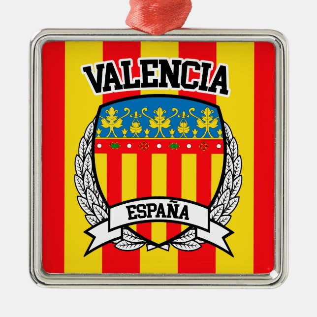Valencia Metal Tree Decoration (Front)