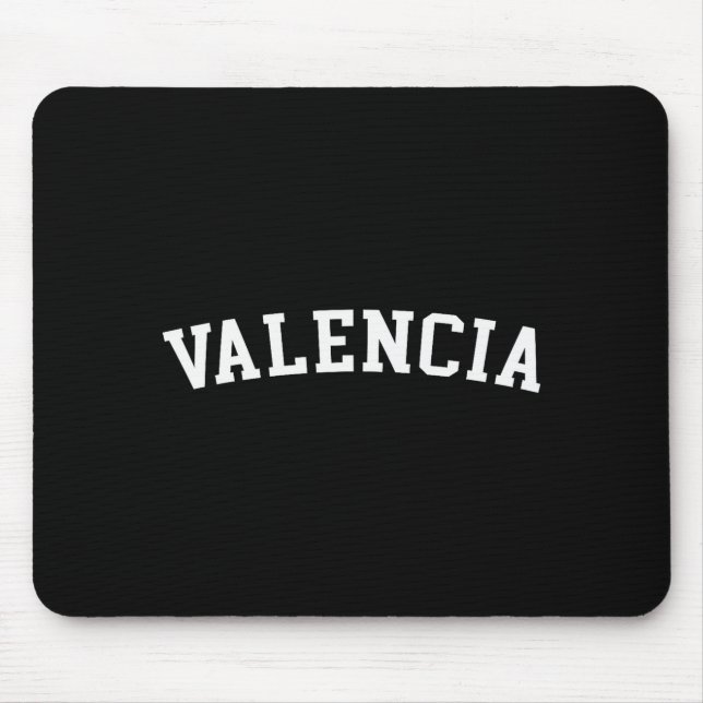 Valencia  mouse mat (Front)