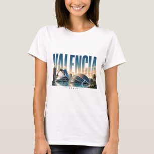 Valencia Spain Historic Spain City Travel T-Shirt