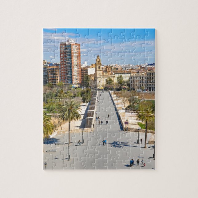 Valencia, Spain Jigsaw Puzzle (Vertical)