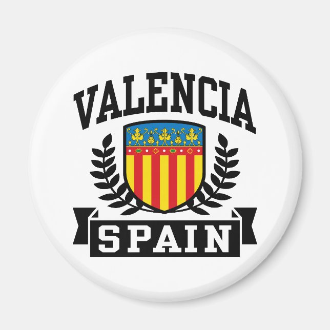 Valencia Spain Magnet (Front)