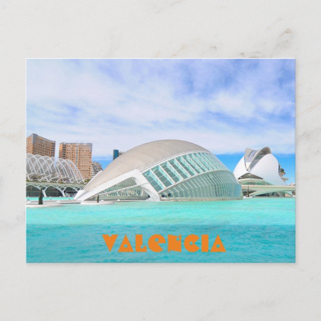 Valencia, Spain Postcard (Front)